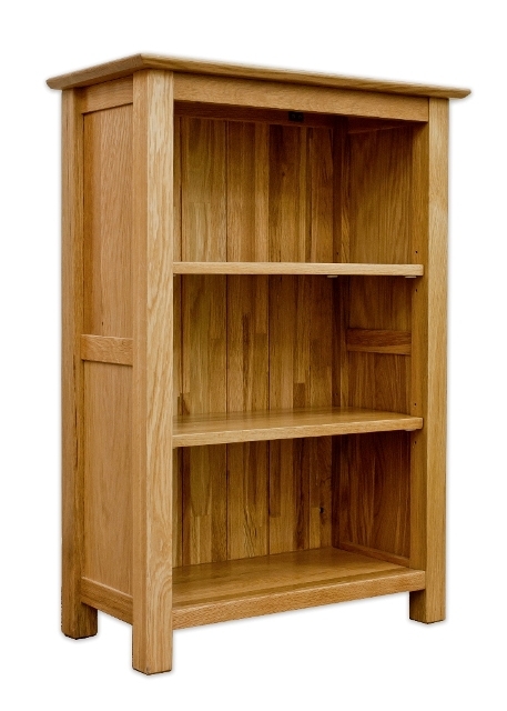 Solid Oak Small Bookcase