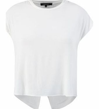 Cream Wrap Back T-Shirt 3234252