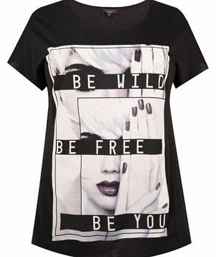 Inspire Black Be Wild T-Shirt 3230286