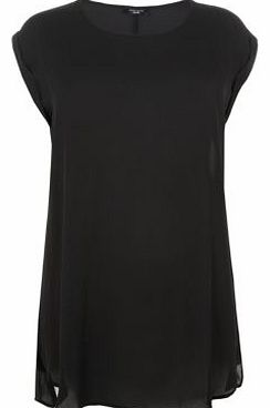 Inspire Black Longline T-Shirt 3215040