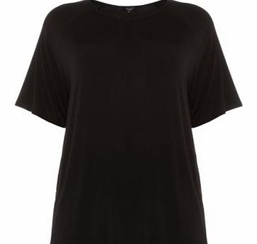 Inspire Black Wide Sleeve Slouchy T-Shirt 3128938