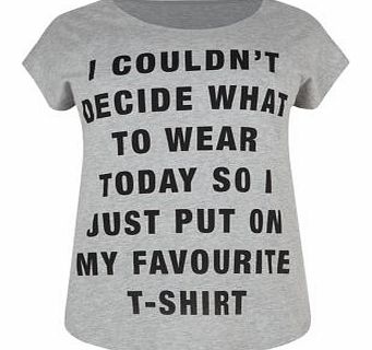 Inspire Grey Favourite T-Shirt 3306897