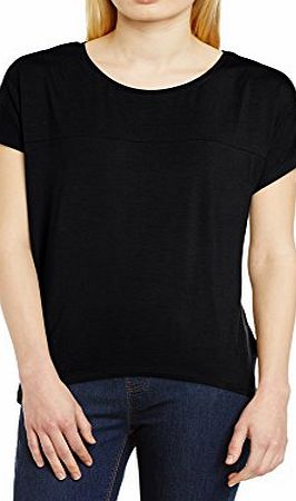 New Look Womens Betty Oversized Short Sleeve T-Shirt, Black, Size 10