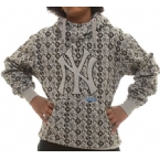 NYY Junior AOP Hoody Grey