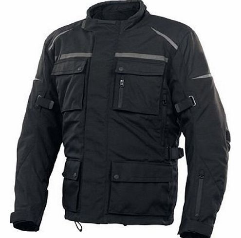 newfacelook Mens Designer Waterproof Motorbike Motorcycle Biker Waterproof Armour Jacket