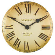 Vex Cream Wall Clock