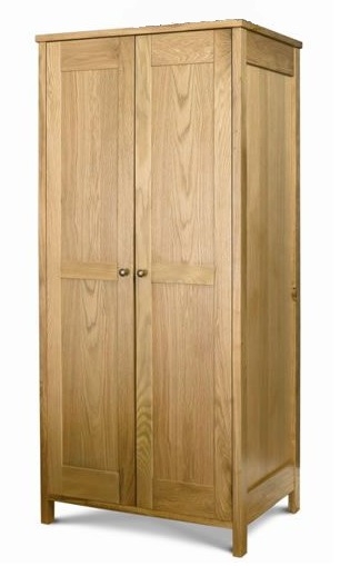 Newhaven Oak Double Wardrobe