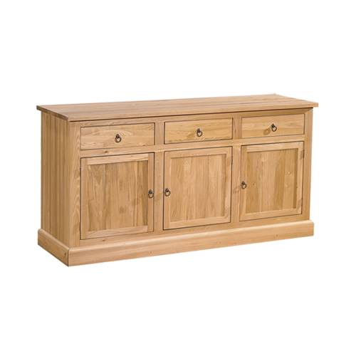 Newhaven Oak Newhaven Sideboard - 3 Door 3 Drawer Large