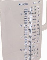 Nextday Catering Equipment Supplies UK Graduated Measuring Jug 2.2 litre capacity