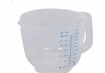 Nextday Catering Equipment Supplies UK Polypropylene Measuring Jug Capacity: 1.0 litre.