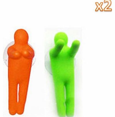 niceEshop (TM) 2 PCS X Gymnastics boy shaver Hanging/Holder With Suction