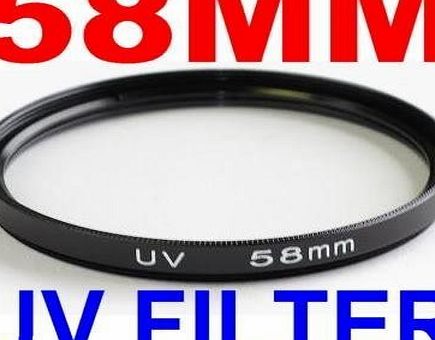 niceEshop (TM) Universal Aluminum Alloy 58mm UV Filter Lens for Digital SLR Camera