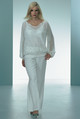 NICHOLAS MILLINGTON round-neck chiffon blouse
