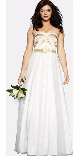 Strapless Prom Wedding Dress