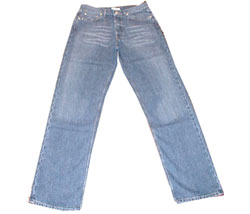 Nicole Farhi Abraised denim jeans