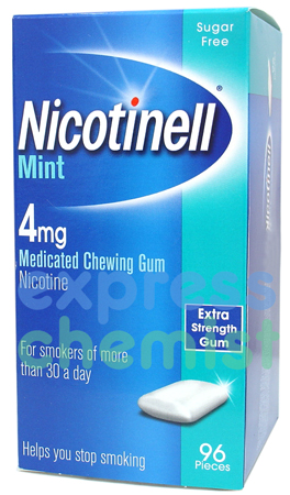 MINT Chewing Gum Strong 4mg x96 pieces