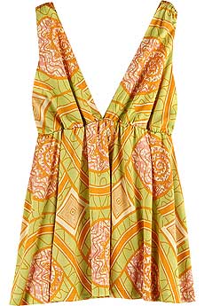 Nieves Lavi Seychelles Print Top