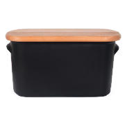 Lawson Living Kitchen Bread Bin, Black