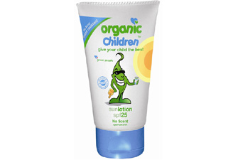 Childrens Organic Sun Screen Factor 25