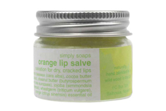 Orange Natural Lip Salve