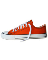 Nigel`s Eco Store Orange Organic Low Cut Sneakers - eco friendly