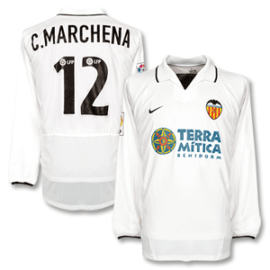 Nike 02-03 Valencia Home L/S Shirt - Players  