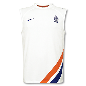 06-07 Holland Sleeveless Training top - white