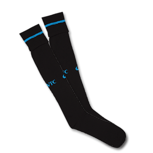 08-09 Aston Villa Away Socks Black/Blue