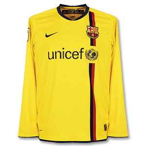 Nike 08-09 Barcelona Away L/S Shirt