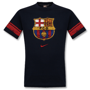 08-09 Barcelona Graphic Tee - Navy