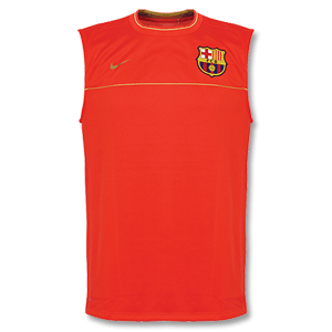 08-09 Barcelona Sleeveless Top - Light Red
