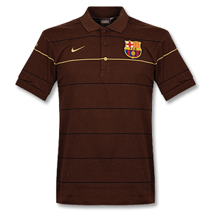 08-09 Barcelona Travel Polo - Brown