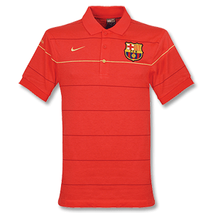 08-09 Barcelona Travel Polo - Light Red
