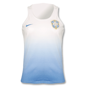 08-09 Brasil Tank Top - Womenand#39;s - White/Sky