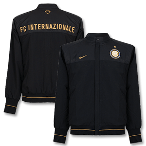 08-09 Inter Milan Line Up Jacket - Navy