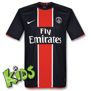 Nike 08-09 PSG Home Shirt - Boys