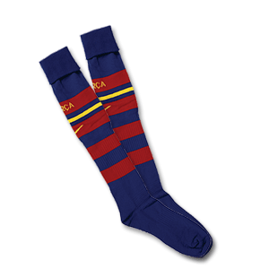 09-10 Barcelona Home Socks