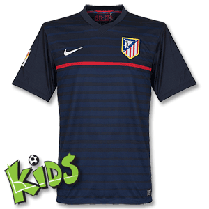 Nike 11-12 Atletico Madrid Away Shirt - Boys