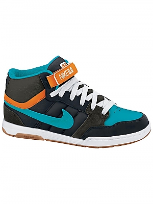 Nike 6.0 Air Mogan Mid Black / Aquamarine-sable Green