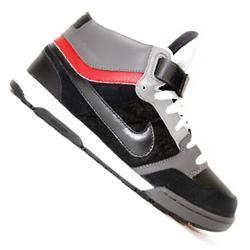 nike 6.0 Air Morgan Mid Shoes - Black/Black - Char