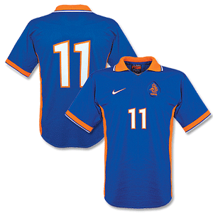 Nike 97-98 Holland Away Players Shirt   No.11