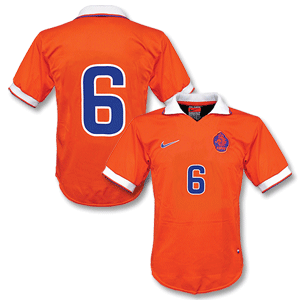 Nike 97-98 Holland Home Shirt   No. 6