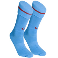 Aston Villa Home Socks 2008/09.