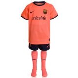 Nike Barcelona Away Kit 2009/10 - LITTLE KIDS - LB 6/7 Years 116-122 cm