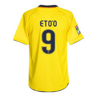 Nike Barcelona Away Shirt 2008/09 with Etoo 9