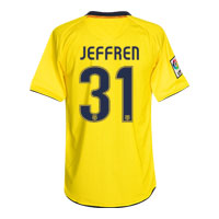 Barcelona Away Shirt 2008/09 with Jeffren