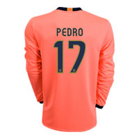 Nike Barcelona Away Shirt 2009/10 with Pedro 17