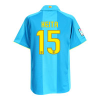 Nike Barcelona Third Shirt 2008/09 with Keita 15