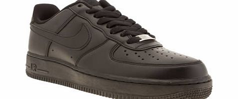 Nike Black Air Force 1 07 Trainers