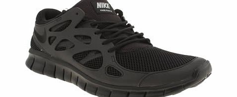 Nike Black Free Run V2 Trainers